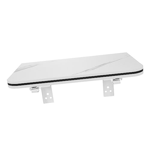 COOPHYA Wandklapptisch, Klapptisch Zur Wandmontage, Klapptisch, Schreibtisch, Wandtisch, Herunterklappbar, Hochklappbar, Wandtisch, Wandklapptisch, Klappbarer Hängetisch,