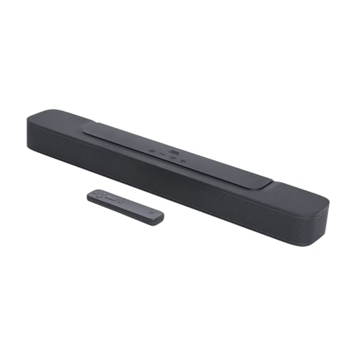 JBL Bar 2.0 All-In-One MK2 – Kompakte 2.0-Kanal-Soundbar für Heimkino Sound-System – Schlankes und kompaktes Design mit JBL Surround Sound – Schwarz