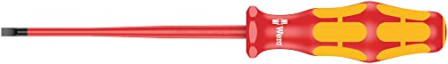 Wera 160 iS VDE-isolierter Schlitz-Schraubendreher mit reduziertem Klingendurchmesser, 0.6 x 3.5 x 100 mm, 05006440001