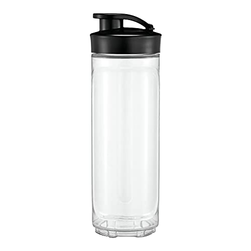 WMF Kult X Mix & Go/Küchenminis Trinkflasche 600 ml, Smoothie Flasche, Mixbehälter, Smoothie Becher aus Tritan-Kunststoff, bruchsicher