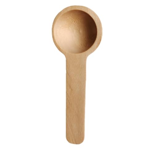 Holzlöffel, Holzschaufeln für Gläser, Milchpulverlöffel aus für Honig - Süßigkeitenlöffel, wiederverwendbarer Teelöffel, Servierutensilien, hölzerner Kaffeelöffel für Gewürzgläser