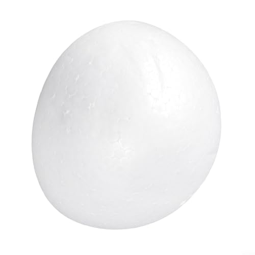 HavenDomicile 1 x unbedruckter runder massiver Schaumstoffball, blanko, rund, massiver Schaumstoffball für Hochzeit, Basteln, Dekoration, für Hochzeiten, Partys (15 cm)