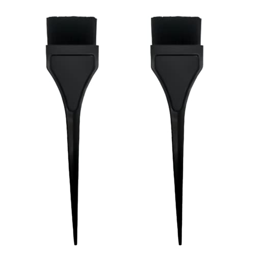 Lmyzcbzl Haarfärbe Bürste, 2 Pcs Pinsel Haare Färben, Haar Färbemittel Kamm Bürsten, Applikator Werkzeuge, für Barbershop und Home Coloring （20cmx3.5 cm)