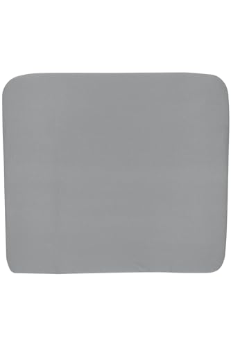 Meyco Baby Wickelauflagenbezug - Uni Grey - 85x75cm - Einzelpackung