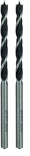 Bosch 1x Holzspiralbohrer (für Weichholz, Hartholz, Ø 3 mm, Zubehör Bohrmaschine) (Packung mit 2)
