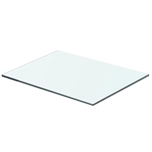 vidaXL Glasboden Glasscheibe Glasplatte für Glasregal Transparent 40 cm x 25 cm