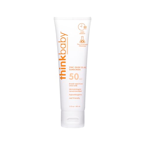 Thinkbaby Baby Suncreen - SPF 50+ - 3 fl oz by Thinkbaby