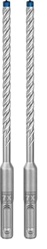 Bosch Professional 1x Expert SDS plus-7X Hammerbohrer (für Stahlbeton, Ø 6,00x165 mm, Zubehör Bohrhammer) (Packung mit 2)