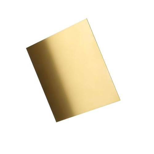 HAOTAISH 99% Messingplatte Verwendet Für DIY-Handwerke, Industrielle Maschinen, Schiffs- Und Fahrzeugwartung, Dicke 1,5 Mm,1.5mm*40mm*40mm