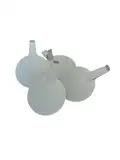 Bierdeckel wiederverwendbar 4er Set, Glasabdeckung