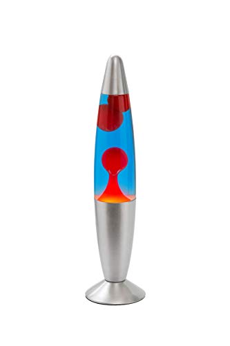 Signes Grimalt Tischleuchte Lava, Blau/Rot, 35 x 10 x 10 cm