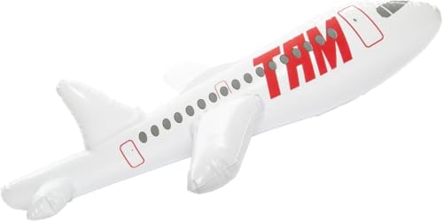 LG-Imports 5 x Aufblas-Flugzeug ca. 64 cm aufblasbar