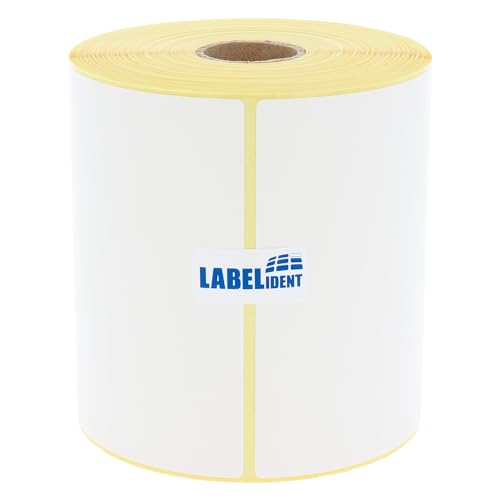 Versandetiketten DHL - 103 x 199 mm - 250 Thermo-Top Papier Etiketten auf 1 Rolle(n) mit 25 mm Kern, Thermodirekt Etiketten selbstklebend, Trägerperfo.