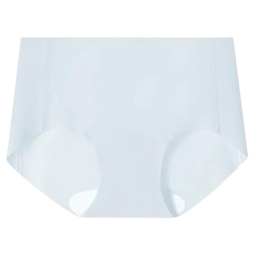 2025 Unterhosen Damen Unterwäsche Frauen Slips Damen-Slip mit verlängertem Schritt, Bauchkontrolle, hohe Taille, atmungsaktiv, Übergröße Unterwäsche Herren Sexy Weihnachten (Sky Blue, M)