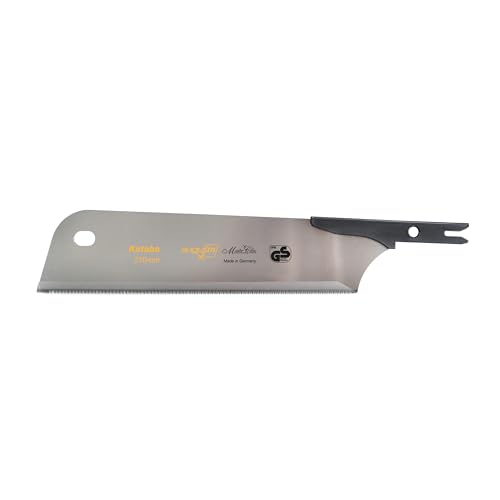 Ersatzsägeblatt für Augusta-Heckenrose Japansäge Kataba 270 mm I Traditionelle Säge aus Bandstahl C75 für Feinschnitte I Holzsäge mit verkürztem Stahlrücken & Bastgriff