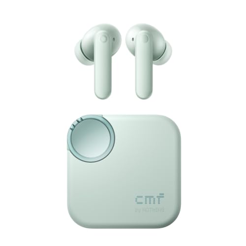 CMF by Nothing Buds 2 Kabellose Ohrhörer mit 48 dB Hybrid ANC, 55 Stunden Akkulaufzeit, 11mm PMI Treiber, 6 HD-Mikrofone und Spatial Audio, IP55 Wasserfest – Hellgrün