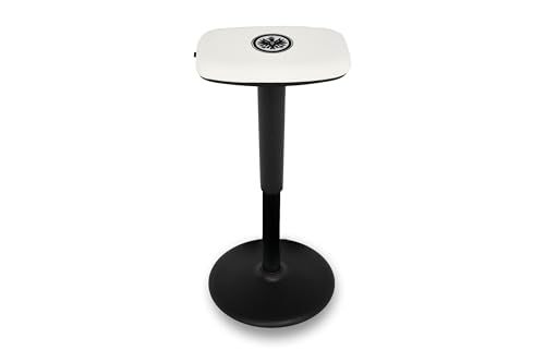 König + Neurath Quick.III Eintracht Frankfurt - Büro Stehhilfe für entspanntes Arbeiten - ergonomisch & höhenverstellbar - rutschfest, Kippwinkel 20° - Büroausstattung für Homeoffice & Arbeitsplatz