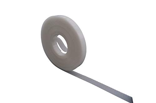 Westerwald-Shop Fenster-Fliegengitter Klettband selbstklebend 5,6m x 1cm Pilzkopfband