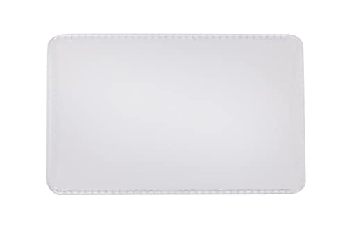 10 x Flexible KARTENHÜLLE - Schutzhülle Ausweishülle Kreditkarte Scheckkartenhülle Scheckkarte Scheckkartenformat Hülle Karte Ausweis Weich-PVC EC klar transparent durchsichtig