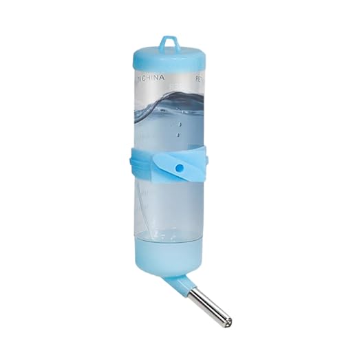 Haustierwasserflasche für Käfig, Hamster -Wasserspender | No-Trip Hamster Water Flasche,Fütterungszubehör, Tierwasserer für Eichhörnchen, Igel, Chinchilla