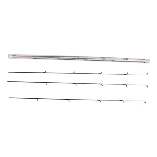 Sharplace 3X Feeder Rod Feeder Angelrute 3 Spitzen Rod Pole Carbon/Fiberglas Rod Tip Ersatzteile Ersatz Verlängerung Karpfen Angelrute, 4134 Kohlenstoff