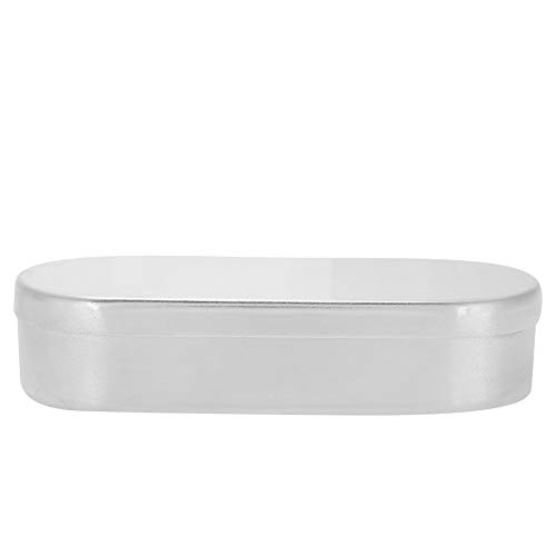 Nagelsterilisator, Edelstahl Sterilisator Behälter medizinische Nadel Desinfektionskasten Nagel Werkzeuge Nagel Werkzeuge Sterilisator Tablett Pediküre Maniküre Sterilisierungskasten (13X5cm)
