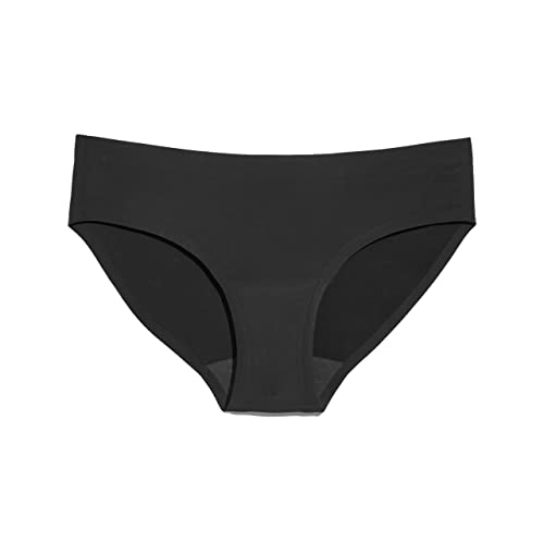 KNIX Super auslaufsicherer Bikini – Periodenunterwäsche für Damen, Schwarz, XXL