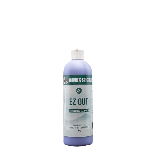 Nature's Specialties Ez Out Hundeshampoo: Leichtes Entwirren des Fells | Haustierfreundliche Formel | Sanft & Effektiv | Pflege und Grooming Lösung | Müheloses Pflegen, 473ml