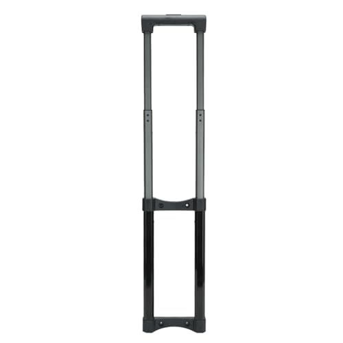 Ronyme DIY-Koffer-Teleskopgriff-Ersatzteile, dehnbar, stilvoll, schwarz, langlebig, Reisezubehör, Länge 82 cm, Metall-Zugstange