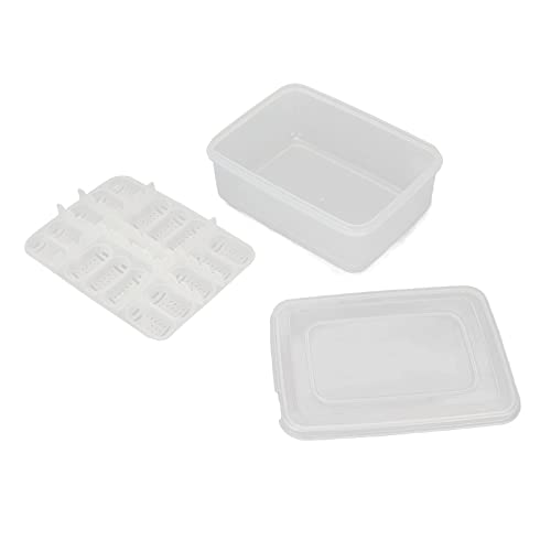 Reptilien-Zuchtbox mit 16 Gittern, Reptilien-Inkubator, Professionelle Kunststoff-Reptilien-Zuchtbox, Schlupf-Inkubator für Amphibien, Schlangen, Eidechsen, Schildkröten, Schildkröten, Geckos