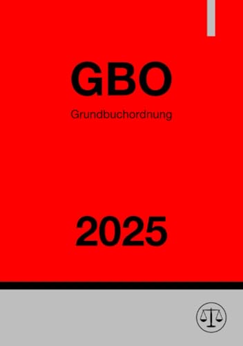 Grundbuchordnung - GBO 2025: DE