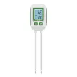 Vocdikficy 3-In-1-Digital-LCD-Bodentester, Doppelsonde, Hochpräziser Boden-Stickstoff-Kalium-Phosphor-Detektor, Tragbar für Den Garten