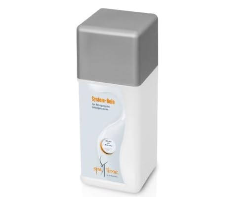 SpaTime by BAYROL - System-Rein 1 kg - spezielles Granulat zur Tiefenreinigung des Leitungssystems - effektive Whirlpool-Reinigung - optimale Wasserqualität