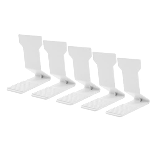 Veemoon 5 Pcs Anbieter Display Ständer Kunststoff Regale Einzelhandel Display Racks Weiß Regal