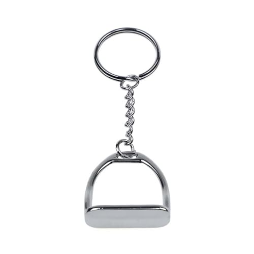 Woedpez Reitstile Schlüsselringe Steigbügel Key Ornament Horse Bit Schlüsselkette Legierung Textur Schlüsselanhänger Für Jeden Anlass Geeignet