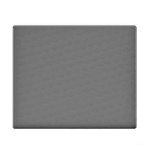 Auslaufsichere Unterbodenmatte zum Schutz Ihrer Böden vor Wasserschäden und verschütteten Flüssigkeiten (60 x 50 cm grau)