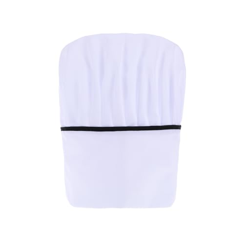 Xthrotsenk Weiß Kochmütze Unisex Koch Mütze, Koch Kostüm, Einstellbar Kochen Kochmütze Für Küche Zuhause Restaurant Und Hotel