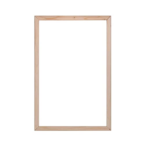 Shukqueen 50x60cm Holzrahmen für Malen nach Zahlen und Ölgemälde 4 Streifen Leinwand Keilrahmen