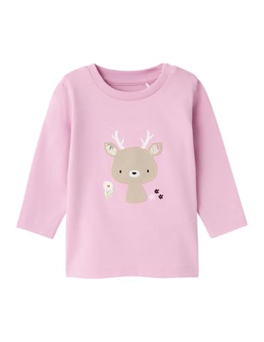 Name It Mädchen Longsleeve aus Bio-Baumwolle Pastel Lavender-74