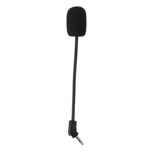 Ersatz Game Mikrofon für Kingston Cloud Revolver/HyperX Cloud Revolver S Gaming Headsets, Gaming Mikrofon mit Geräuschunterdrückung, Vergoldeter 3,5 mm Stecker