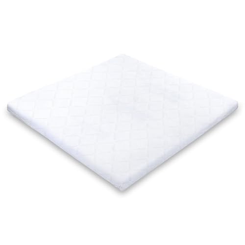 Laufstalleinlage 100 x 100 x 5 cm - Laufstall Laufgitter Baby Matratze Laufstallmatratze Laufgittereinlage aus Schaumstoff für Kinder Babymatratze Spielmatratze