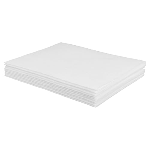10 Blatt Filz Weiß Filz Basteln Filz Weiss Bastelfilz Mit Feiner Wollqualität Filz Zum Basteln Weicher Bastelfilz Zum Basteln Filzblätter Klebefleckenfreie Verarbeitung Für Handarbeit Dekorationen