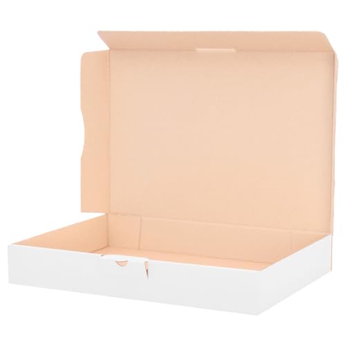 verpacking Maxibriefkartons 320 x 225 x 50 mm Maxibrief MB-4 [Stückzahl wählbar] DIN A4 Versandkartons, weiße recyclebare Faltkartons, ideal für Warensendung (50 Stück)