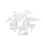 TOKIDNY 20 Stück Töpferofen Zubehör Weiße Feuerfeste Stütze Bewegliche Nägel Brennofen Für Töpferei Zu Hause Töpferofen Nägel Aluminiumoxid