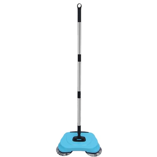 Generisch Teppichkehrer Für Die Schnelle Reinigung, Teppichreinigung Verschiedener Teppiche, Teppichkehrer Ohne Strom Mit Verstellbarem Griff Für Hartholzoberflächen, Holzböden, Laminat, 103 cm