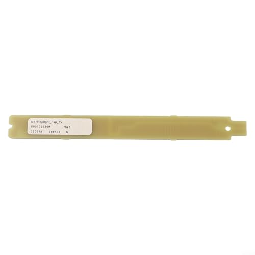 CWOQOCW BSH Kühlschrank LED-Lichtleiste für Siemens 9001030205 9001069888 3V 6V Ersatzteil für Bosch Kühlschrank Innenbeleuchtung 112 x 12 mm (6 V)