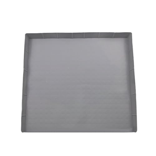 Waschbare kleine Silikon-Kühlschrankmatten 60 x 60 cm mit schützendem und rutschfestem Design, Silikon-Pad für Zuhause
