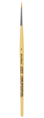 daVinci GH3031 Junior Synthetics Malerpinsel, rund Serie 303, Größe 1