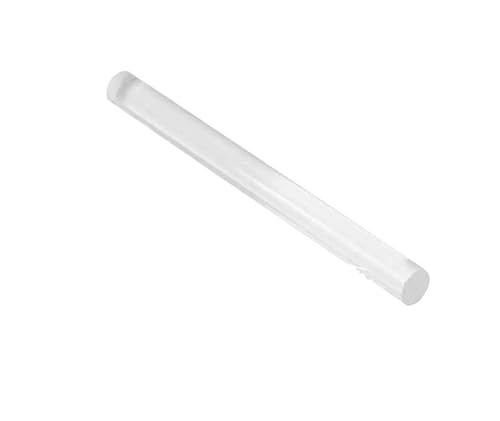 1 stück Transparent Organische Glas Stange Acryl Solide Runde Bar PMMA Lichtleiter Kunststoff Stange Durchmesser 2-60mm DIY werkzeuge Länge 500mm(Dia3mm Length 50CM)