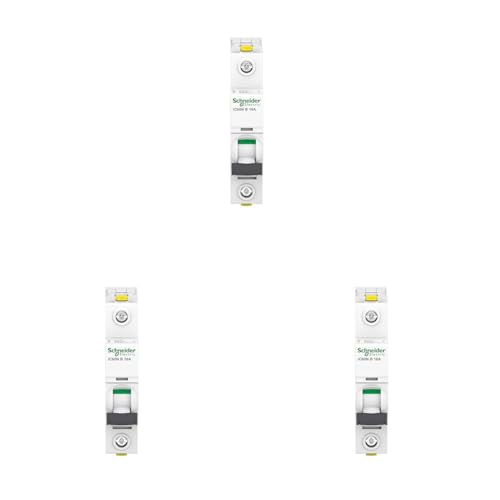 Schneider Electric Leitungsschutzschalter IC60N 1P 16A B, A9F03116 (Packung mit 3)